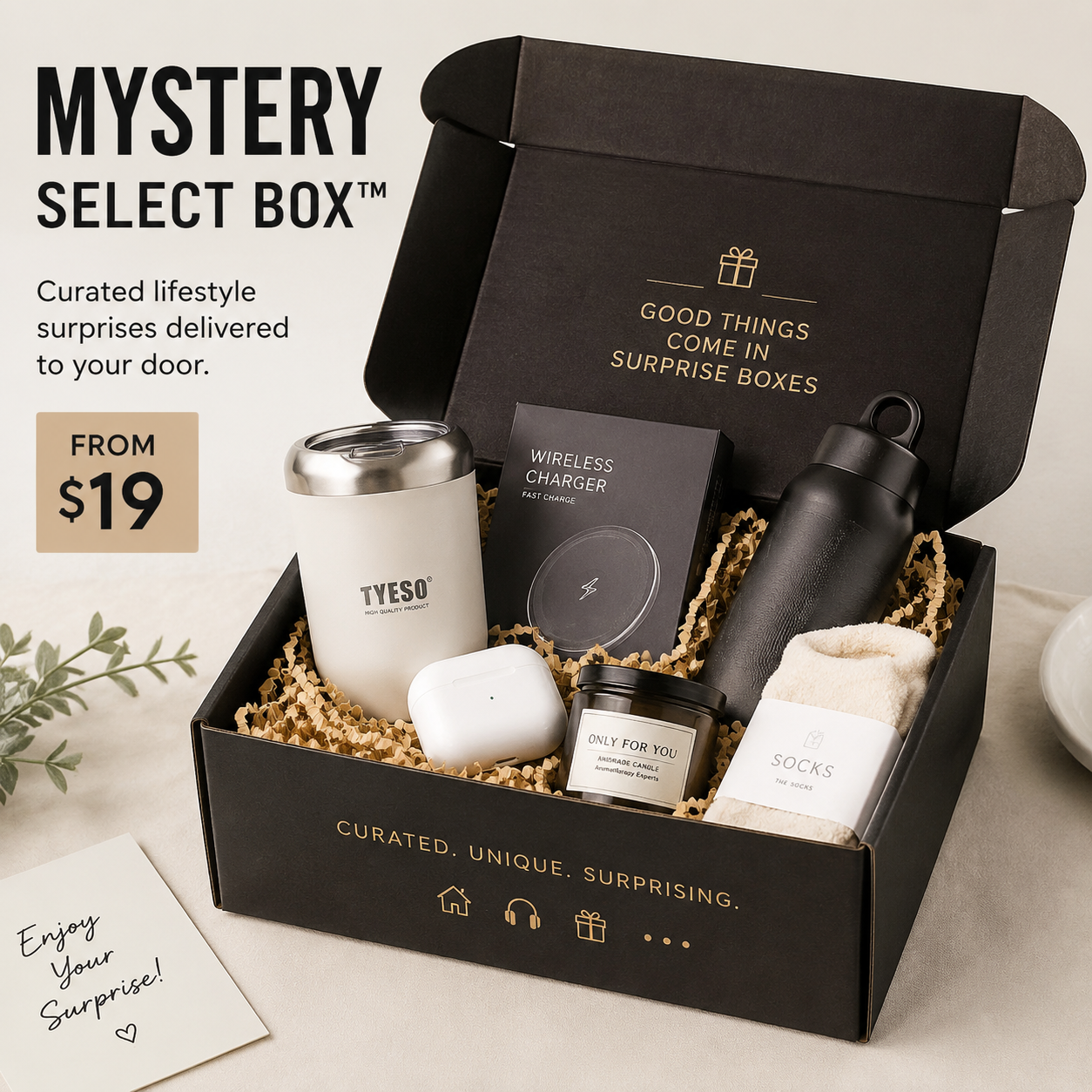Mystery Select Box – Curated Lifestyle Edition
