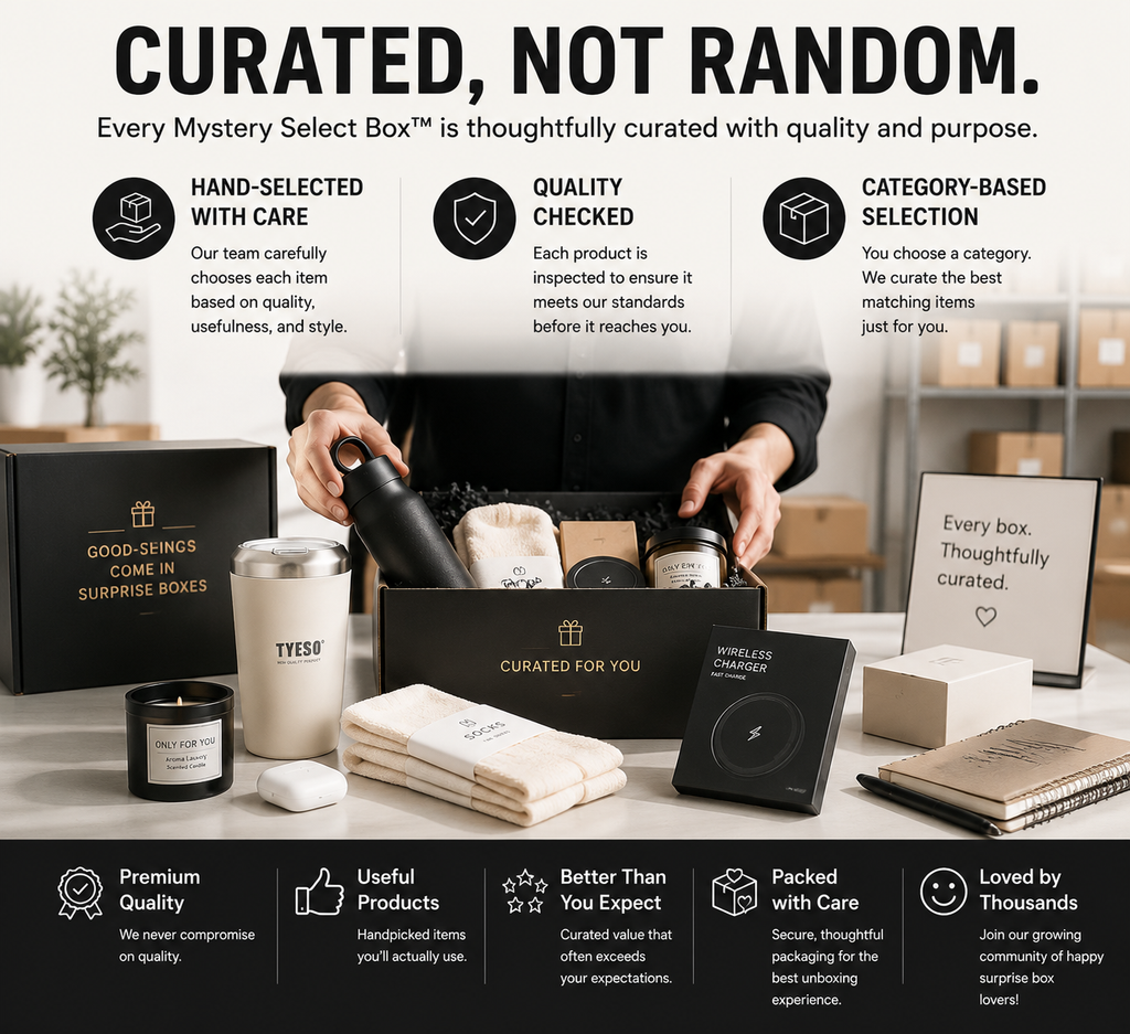 Mystery Select Box – Curated Lifestyle Edition