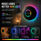 AQUABEAT™ Waterproof RGB Shower Speaker System