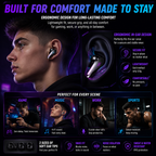 AURORA X1™ Gaming True Wireless Earbuds
