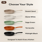 SOLOPAN color options Desert Sand Stone White Sage Green Terracotta Midnight Black